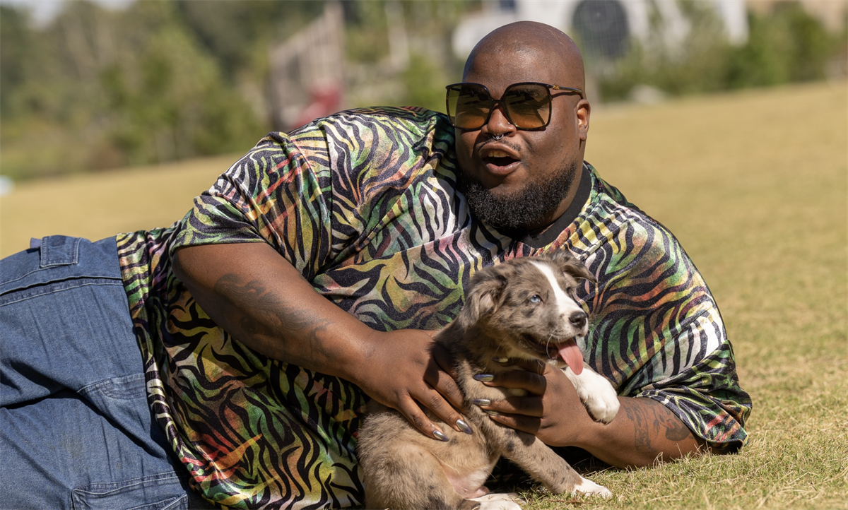 Ddm with Bleu from Team Ruff